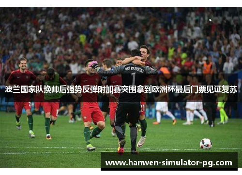 波兰国家队换帅后强势反弹附加赛突围拿到欧洲杯最后门票见证复苏